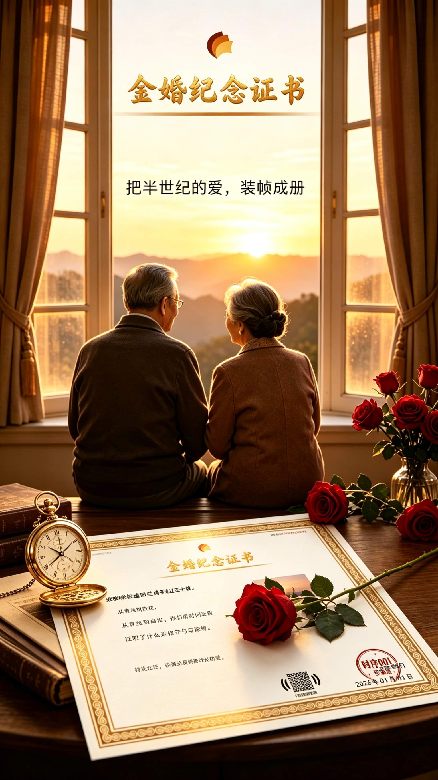 时序001·珍藏证书